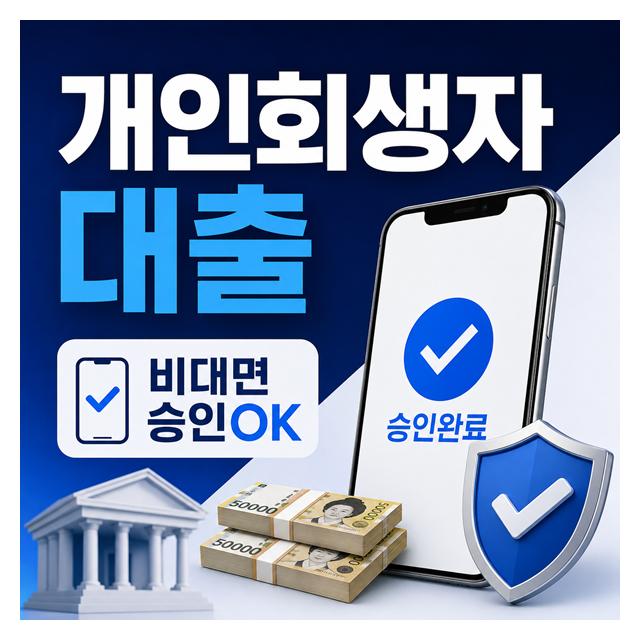 비대면 승인도 가능한 개인회생대출 상품을 알아보신다면